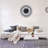 Adalaya Modern 3D Crystal Wall Clock