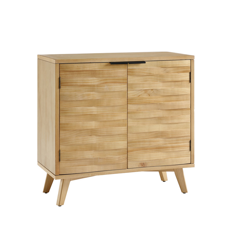 Bump Pine Grain Cabinet