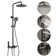 Complete Shower System with Rough-in Valve