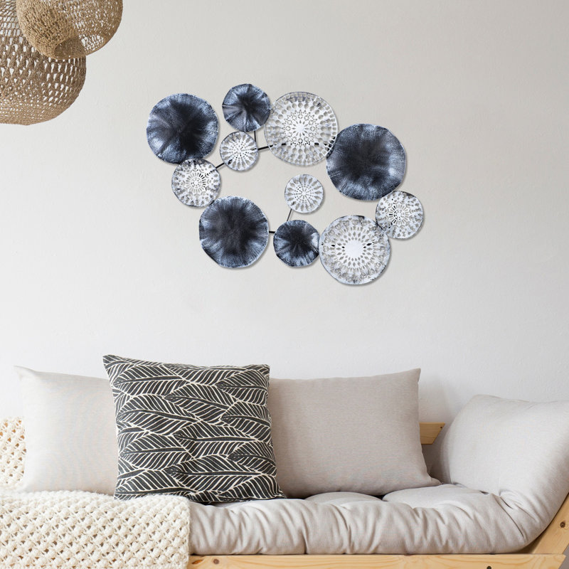 Charm Wall Décor, White/Grey/Black