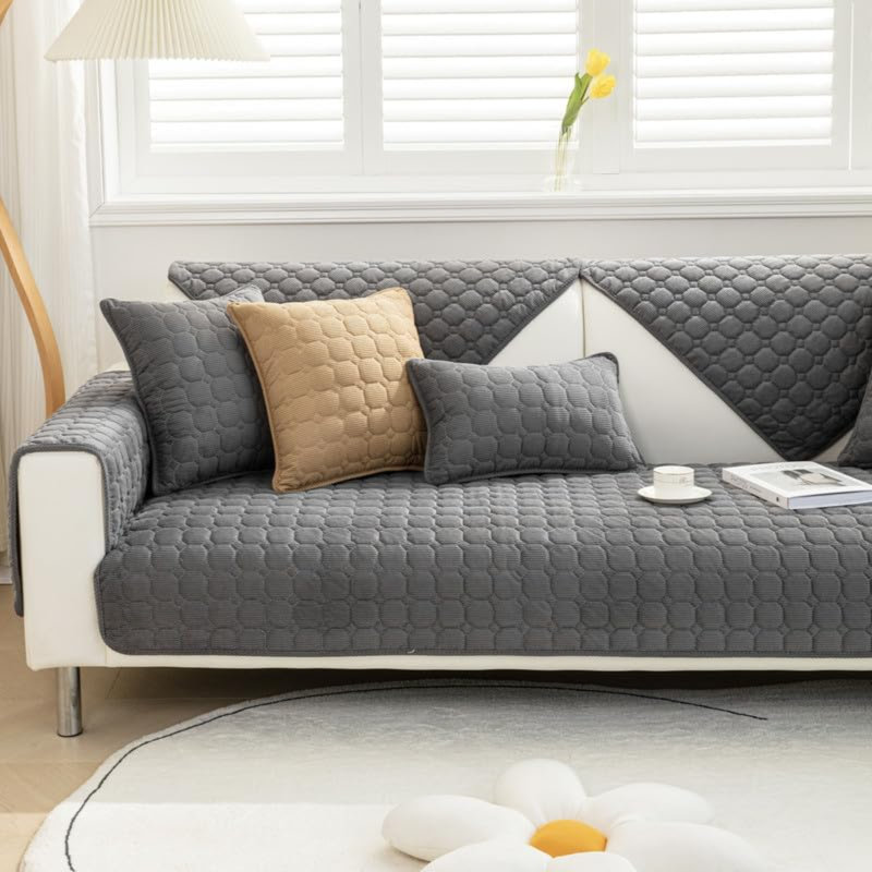 Skylin Outdoor Patio Sofa Cover, Dark Grey