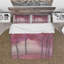 Pink Forest - Traditional Landscape Duvet Cover Set - Microfiber Polyester-38758327