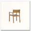Ensemble repas 5 pièces en bois d'acacia avec trou pour parasol-547181624