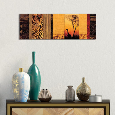 African Plains by Chris Donovan - Wrapped Canvas Panoramic Print