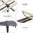 Platform Bed Frame With Upholstered Wingback Headboard, No Box Spring Needed-1598299909-1598299896