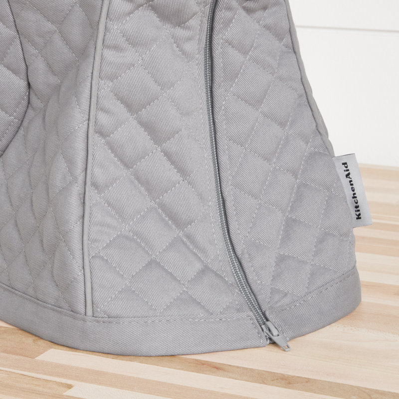 KitchenAid® Quilted Fitted Mixer Cover, Gray