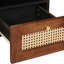 TV Cabinet with Drawer with Shelf Brown Solid Mango Wood Media Storage