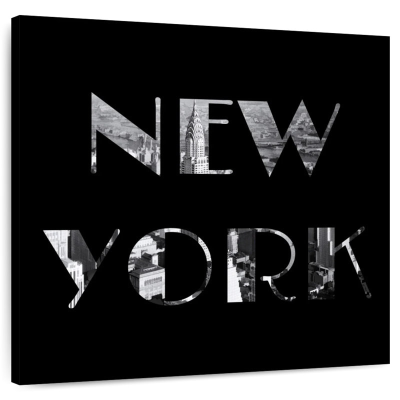 Tergel New York, typographie