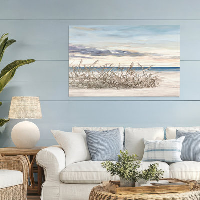 Windy Beaches Landscape Canvas, design by Julie DeRice