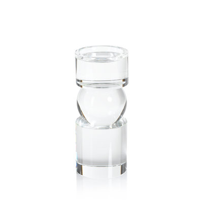 Glass Tabletop Candlestick