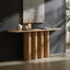 Console moderne de 66,93 pouces avec des pieds cylindriques uniques-314044832