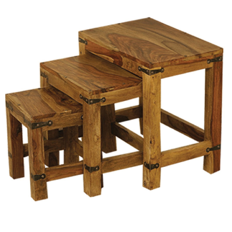 Belcher Solid Wood Nesting Tables