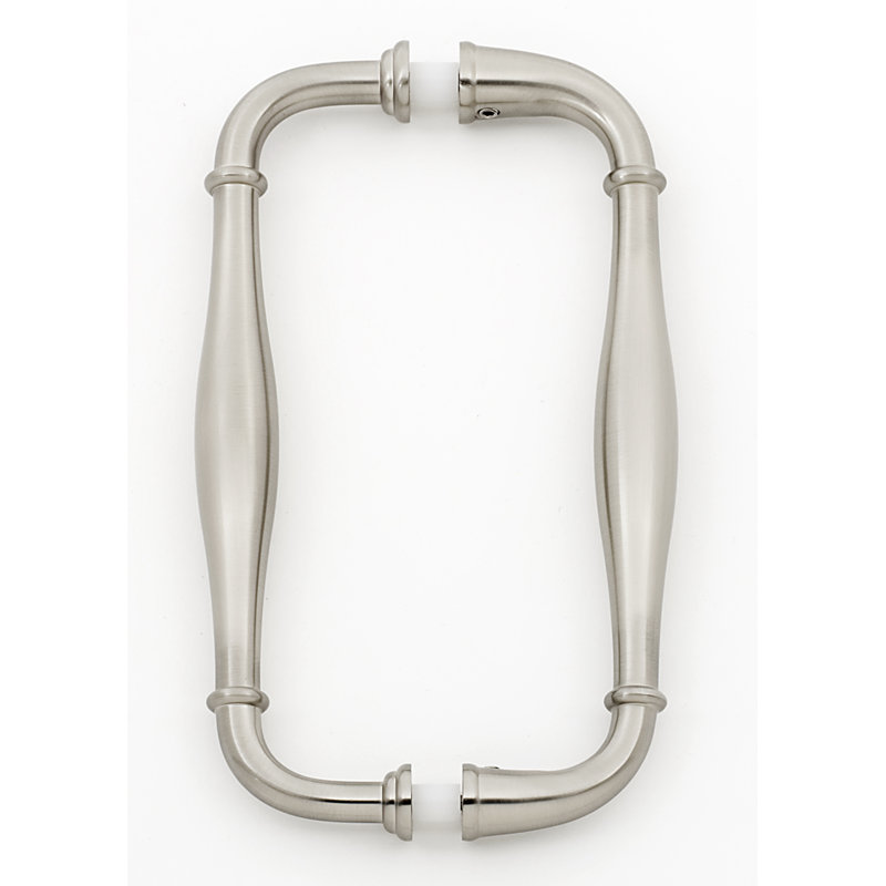 Satin Nickel 6" Brushed Arch Cabinet Pull