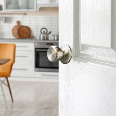 Poignée de porte de vestibule / de garde-robe avec loquet universel à 6 positions Terrace