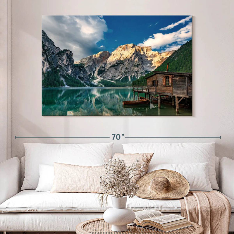 Dolomites d'Alvord Lake Braies