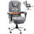 Kelsyn Linen Executive Chair with Headrest