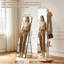 Solid Wood Freestanding 5 - Hook Coat Rack