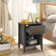 1-Drawer End Table With Storage