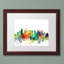 « charlotte nc horizon sp », impression sur toile encadrée-19531153-19531154-70585130