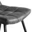 Casteau 48cm H Upholstered Metal Cantilever Chair-27107822-27107823