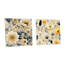Clea - ensemble de 2 verres muraux abstraits en acrylique Boho-103927635
