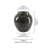 Latitude Run® Mirella Ceramic Black Vase – Glossy Polished Finish With Unique Spotted Texture, Elegant Home Decor For Floral Arrangements And Events, 10" Diameter & 11" Tall