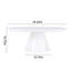 Table basse ronde moderne blanche Lippa-327404161