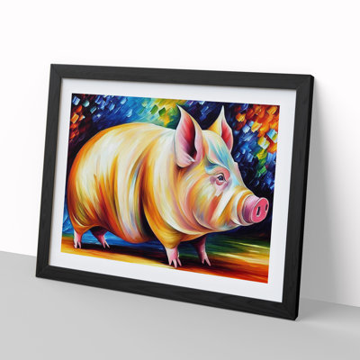 Pig Vol.2 - Single Picture Frame Painting