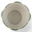 Porcelain Scallop Planter Satin Grass