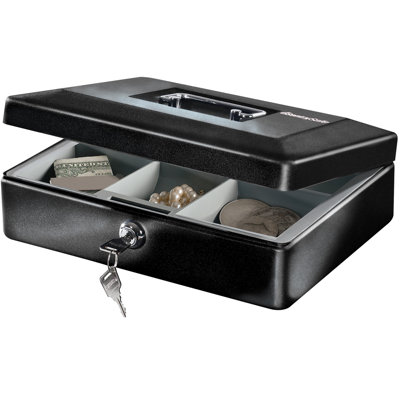  SentrySafe 0.12 CuFt Steel Cash Box
