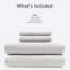 Draps pour lit toutes saisons toutes saisons - mélange de tricot à 50% de coton souple et élastique soyeux-126060607-126060606