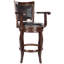 Tabouret de bar pivotant 29 po Aare-665545226-665545227