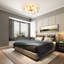 Azeriah 8-Light 84cm Semi Flush Mount-2130009178