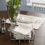 Porte-serviettes plat Kanhiya en nickel satiné-93840212