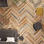 Melvin Color 2-7/8" x 26-1/2" Porcelain Wood Look Subway Wall & Floor Tile