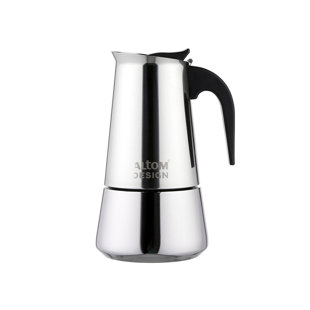 Stainless Steel Coffee Maker 200ml 4 Cups