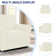 Pizarro Soft Stretch Separate Box Cushion Armchair Slipcover