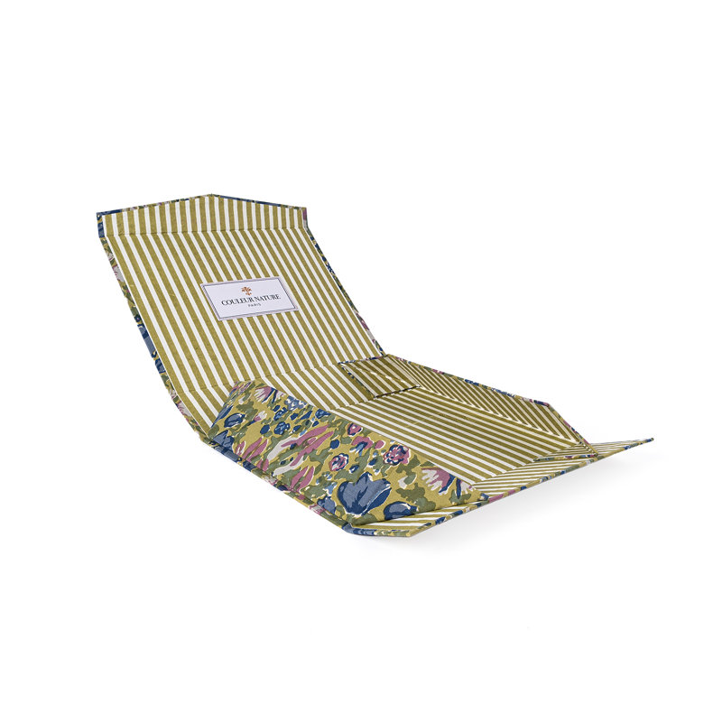 Hand Printed Floral Cotton Rectangular Decorative Box