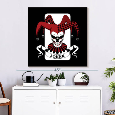 Hitzel Creepy Joker Card
