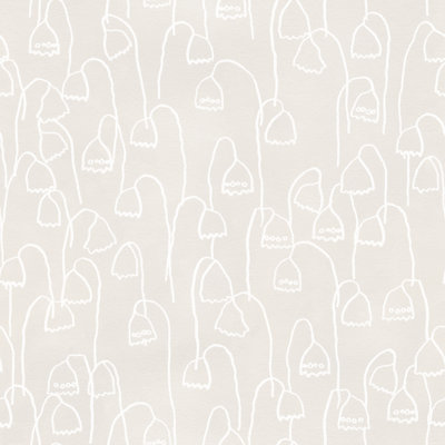 Floral Wallpaper Roll by Susan Hable