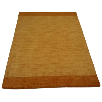 Isabelline Hand Made Modern All Over Indo Gabbeh Rug - 4'0'' X 6'1''