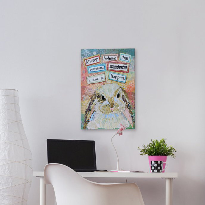 Lyn And Nancy - Wrapped Canvas Painting, 45cm H x 30cm W