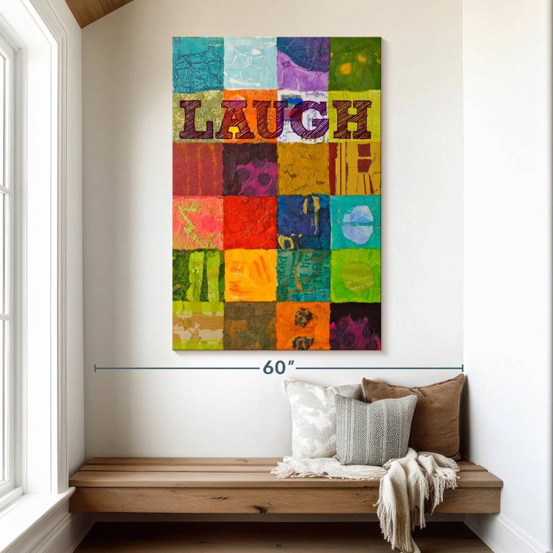 Ashelle Laugh Patchwork, H 51 po x l 34 po