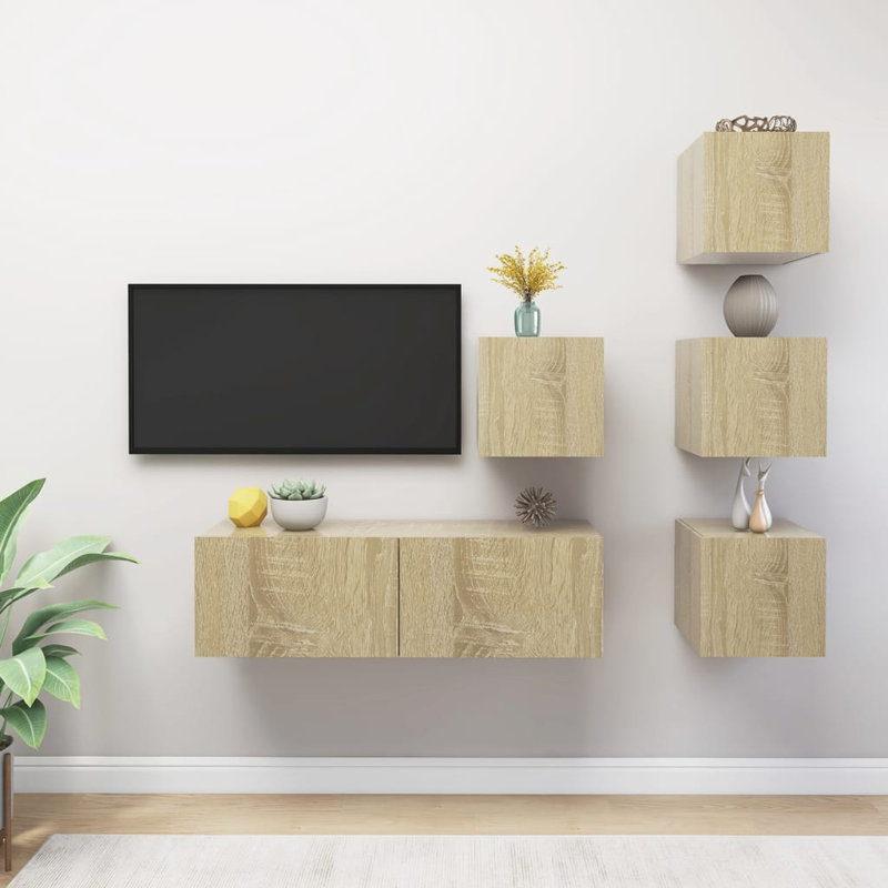 Gines Unfinished Entertainment Centre for TVs up to 88"