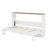 Twin Size Murphy Bed With LED Light-1413057910