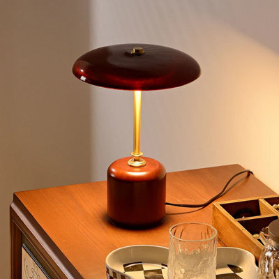 Lampe de table en bois Alaula