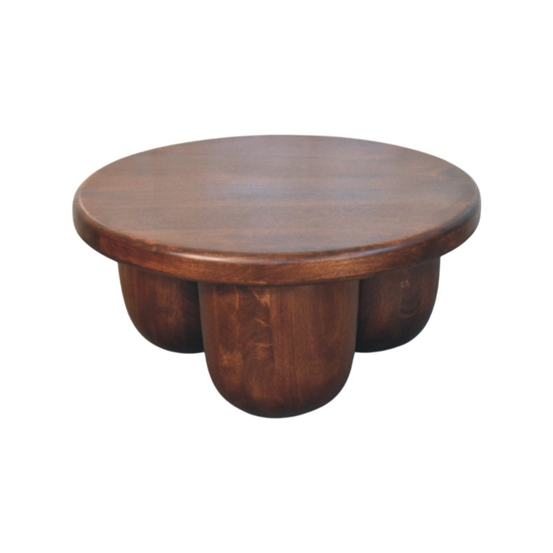 Solid Wood Four Leg Coffee Table