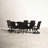 Brocken 6 - Person Patio Dining Set with Oval Table