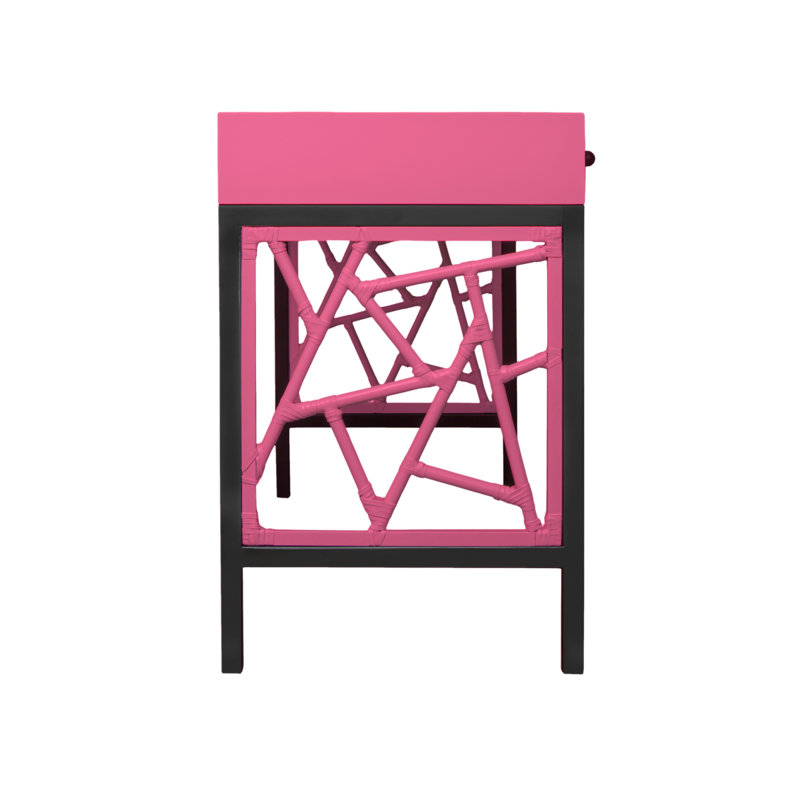 Tiffany Writing Desk, Hot Pink