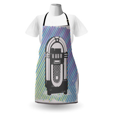 No Pattern Bib Apron